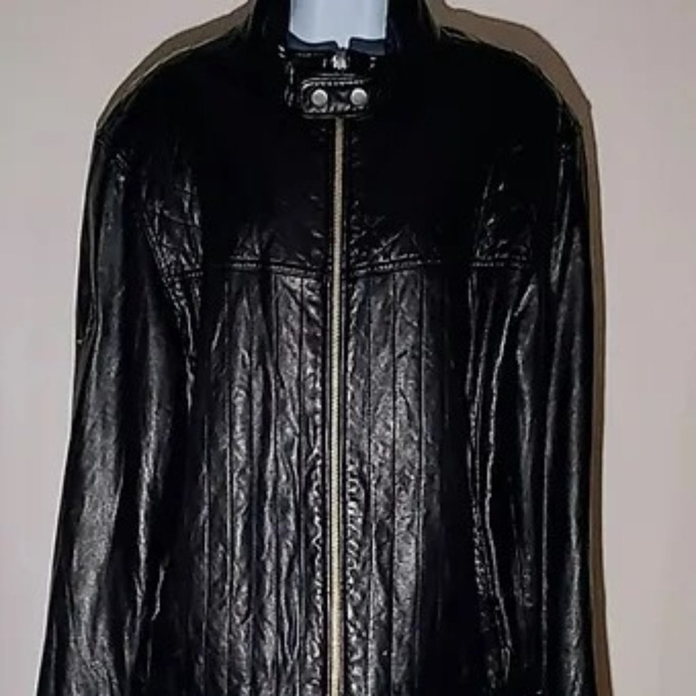 Men's Murano Leather Jacket, Size XL {206}
